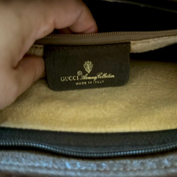 LUX | 100% Authentic Vintage OPHIDIA GUCCI LEATHER CLUTCH BAG - Picture 10 of 13